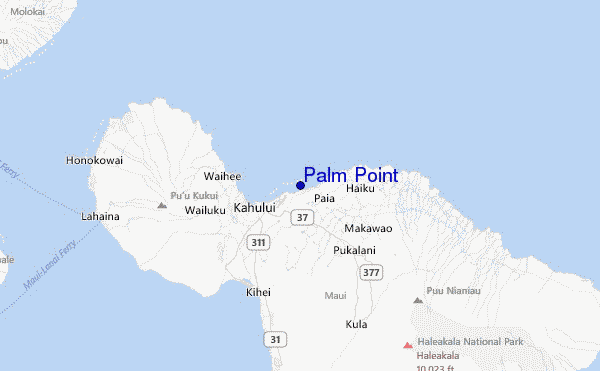 Palm Point Location Map