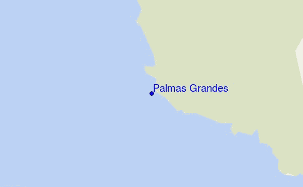 Palmas Grandes location map