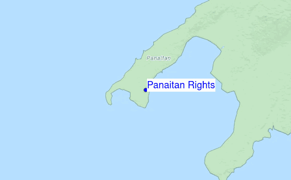 Panaitan Rights location map