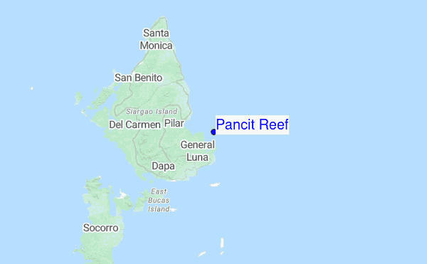 Pancit Reef Location Map