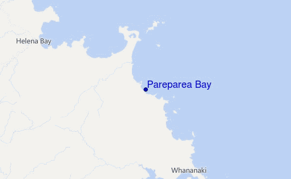 Pareparea Bay location map