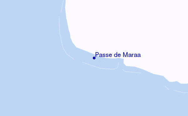Passe de Maraa location map