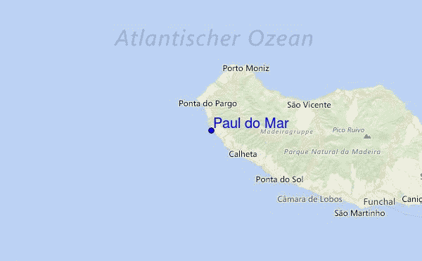 Paul do Mar Location Map
