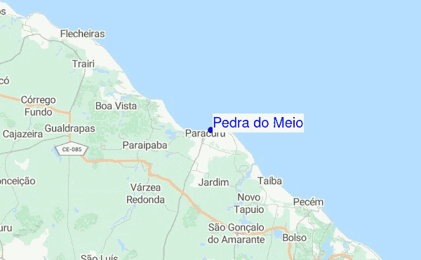Pedra do Meio Location Map