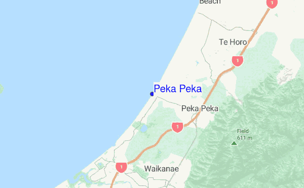 Peka Peka location map