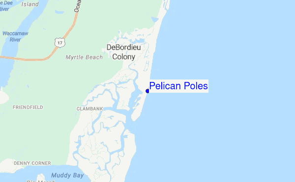 Pelican Poles location map