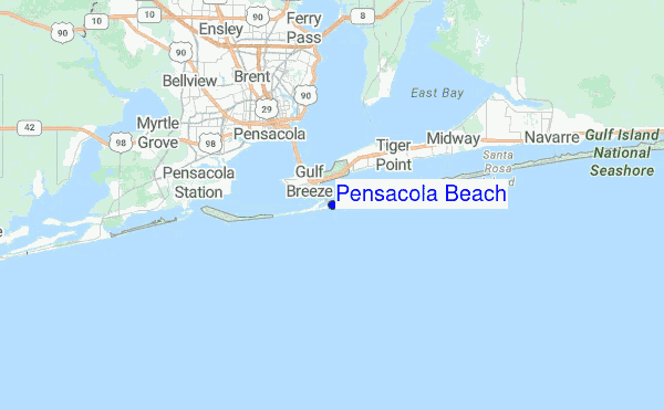 Pensacola Beach Surf Forecast and Surf Report
