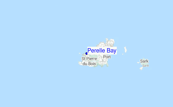 Perelle Bay Location Map