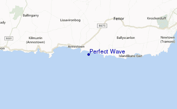 Perfect Wave location map