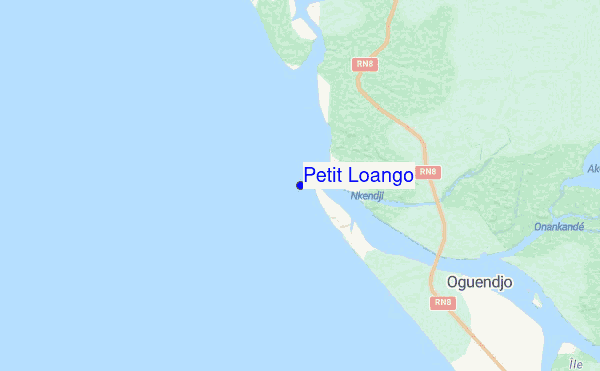 Petit Loango location map