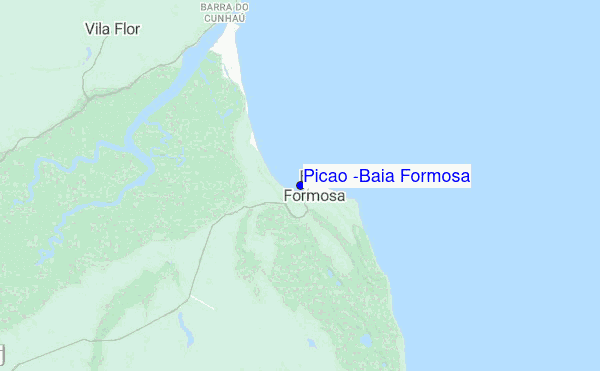 Picao (Baia Formosa) location map