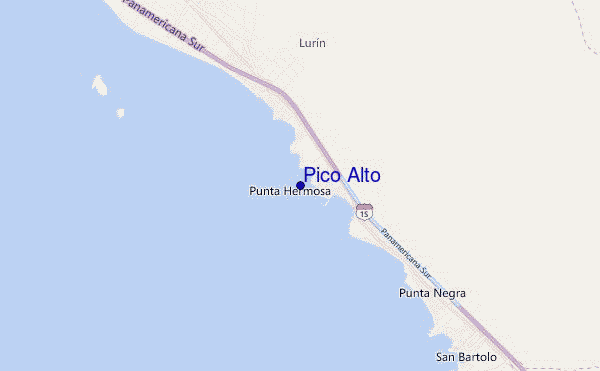 Pico Alto location map