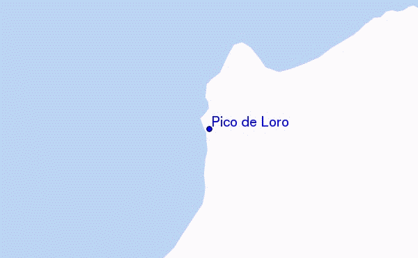 Pico de Loro location map