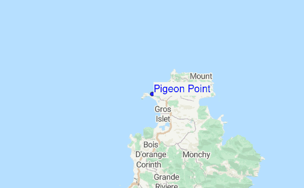 Pigeon Point location map