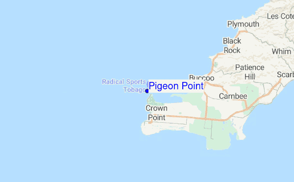 Pigeon Point location map