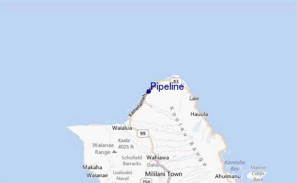 Pipeline Location Map