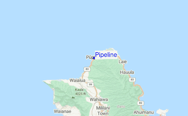 Pipeline Location Map
