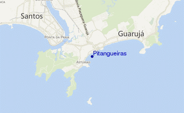 Pitangueiras location map