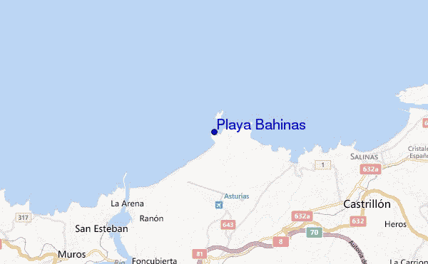 Playa Bahinas location map
