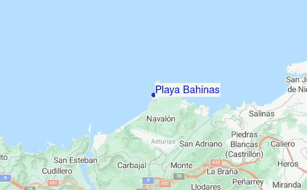 Playa Bahinas location map