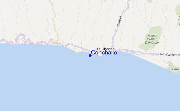 Conchalio location map