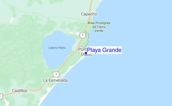 Playa Grande Tide Chart