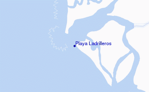 Playa Ladrilleros location map