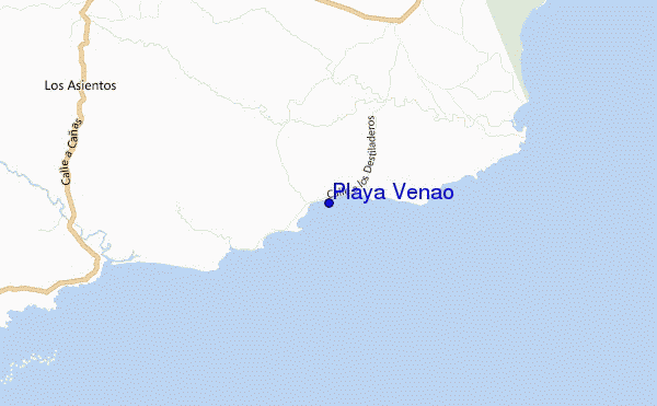 Playa Venao location map