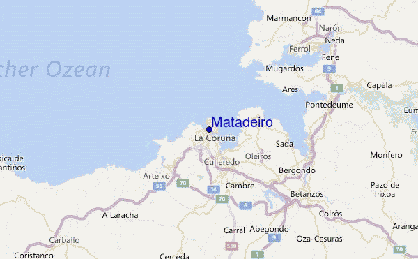 Matadeiro Location Map