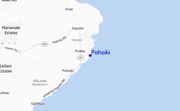 Pohoiki location map