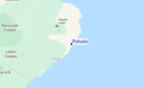 Pohoiki location map