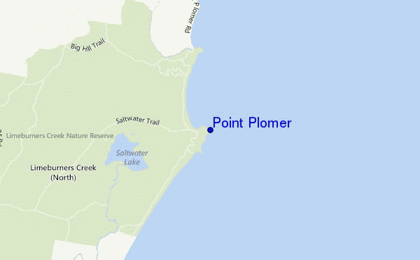 Point Plomer location map