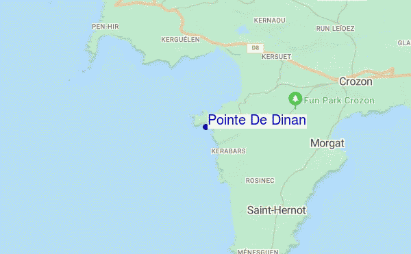 Pointe De Dinan location map