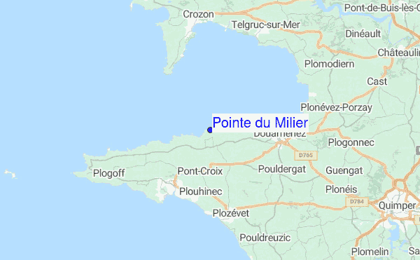 Pointe du Milier Surf Forecast and Surf Reports (Brittany Finistere
