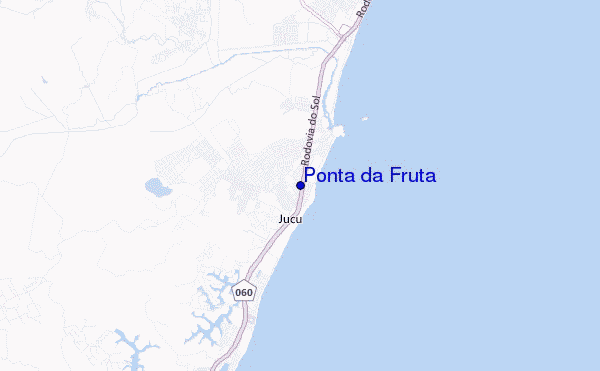 Ponta da Fruta location map