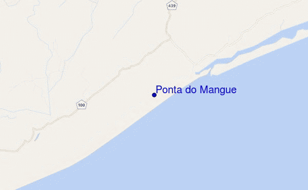 Ponta do Mangue location map
