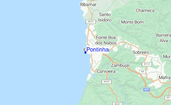 Pontinha location map