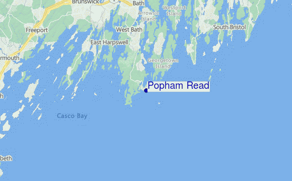 Popham Read Location Map