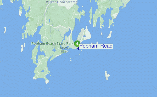 Popham Read location map