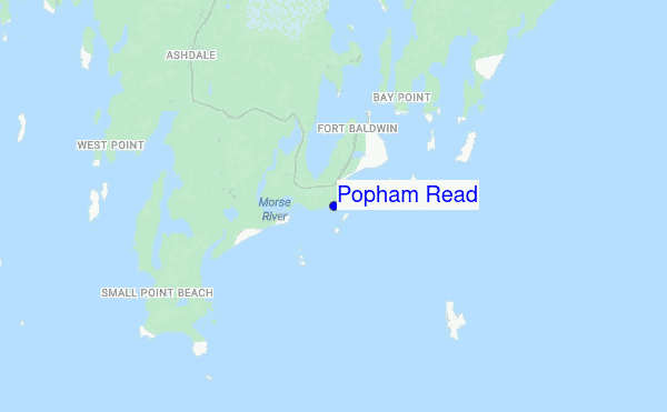 Popham Read location map