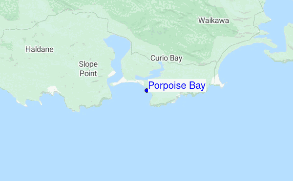 Porpoise Bay location map