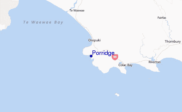 Porridge Location Map