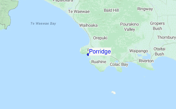 Porridge Location Map
