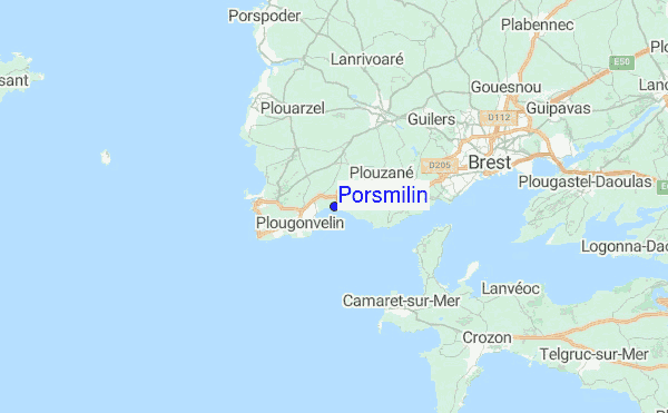 Porsmilin Location Map