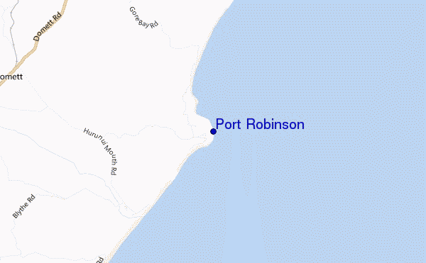 Port Robinson location map