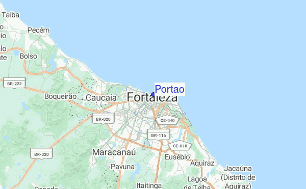 Portao Location Map