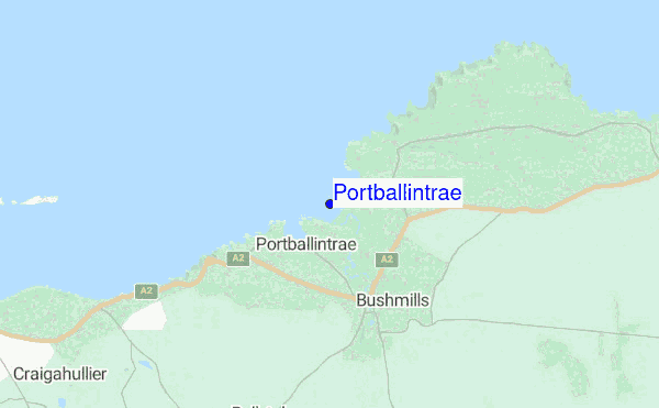 Portballintrae location map