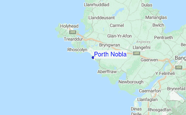 Porth Nobla Location Map