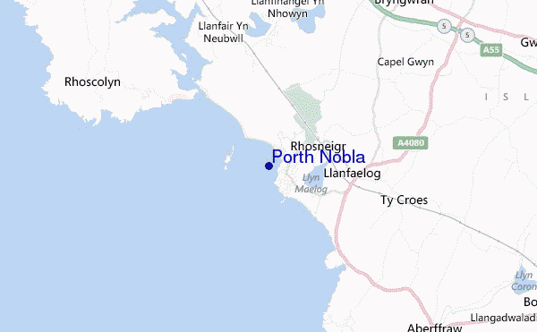 Porth Nobla location map