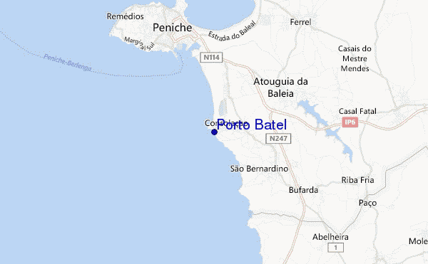 Porto Batel location map